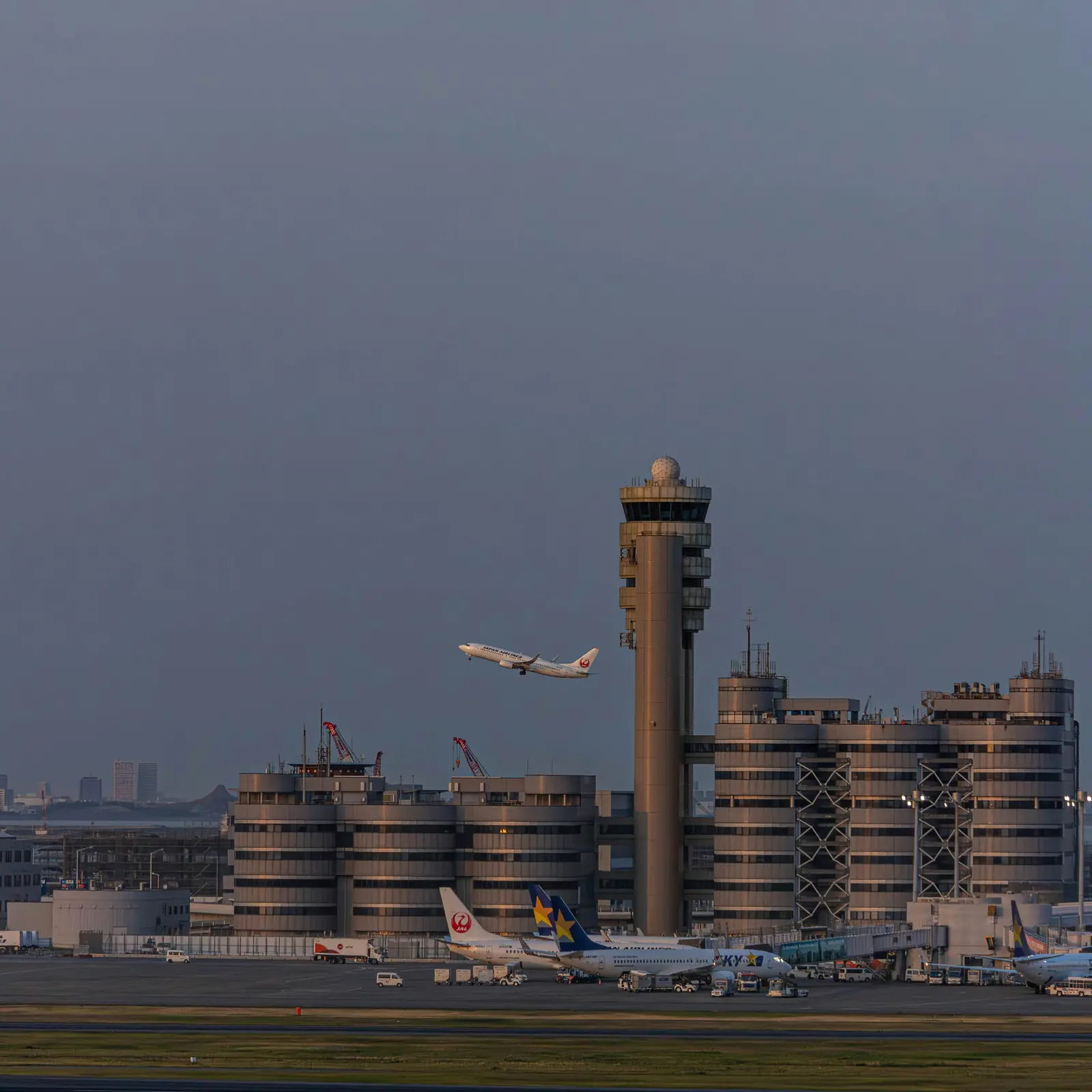 Tokyo Haneda Airport.